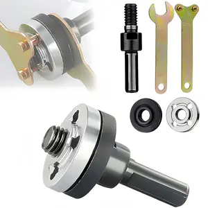 Connecting Rod Kit with Wrench Variable Shaft Coupler Converter Tool,Electric Drill Conversion Angle Grinder Adapter,10mm Arbor Mandrel Adapter,Adapter Set for Most Small Angle Grinder.