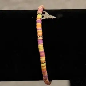 Long Horn Clay Bead Bracelet with Unique Colorful Beads and Eye-catching Design for Everyday Wear