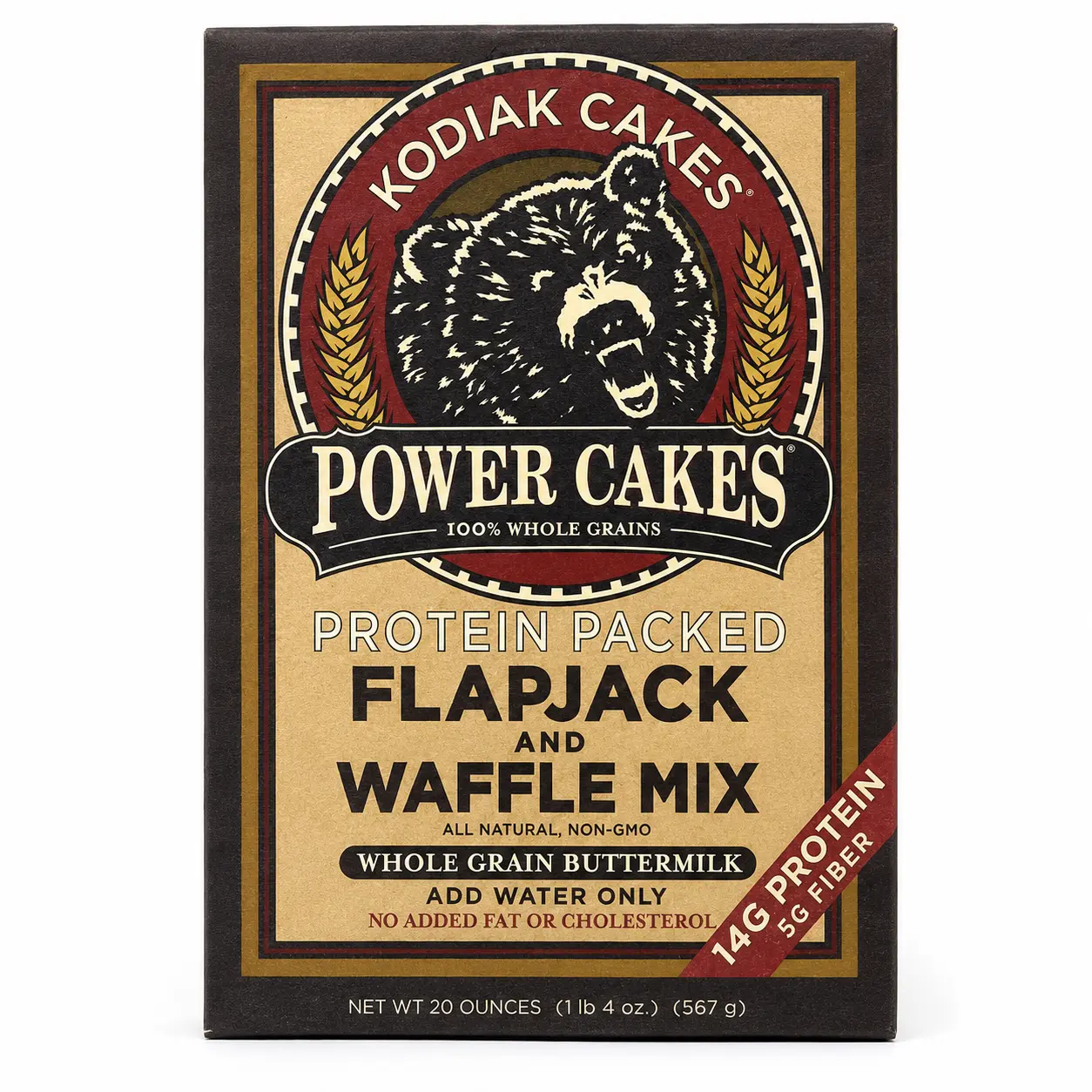 Kodiak Cakes Power Cakes Flapjack and Waffle Mix 20 oz