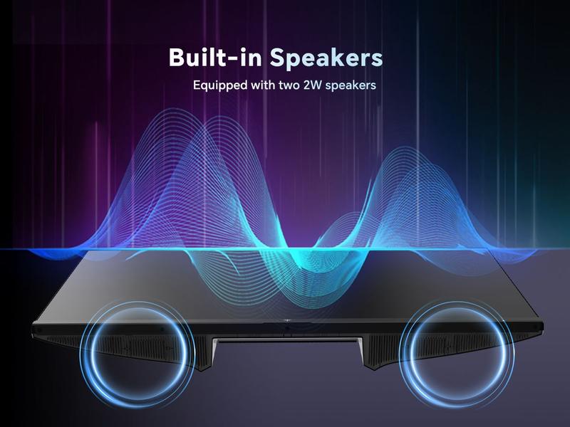 KTC 27" 2K IPS 200Hz HDR400 Gaming Monitor Built-in Dual 2W Speakers, 2560*1440@144Hz, overclockable to 210Hz, 1ms response time, H27T6 KTC 27" 2K IPS 200Hz HDR400 Gaming Monitor Built-in Dual 2W Speakers, 2560*1440@144Hz, overclockable to 210Hz, 1ms response time, H27T6