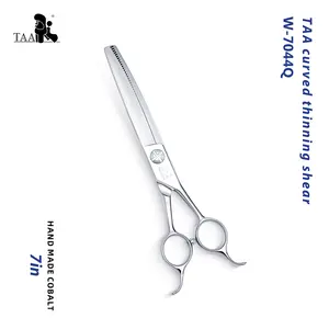 TAA curved thinning shear , Dog Grooming Scissors