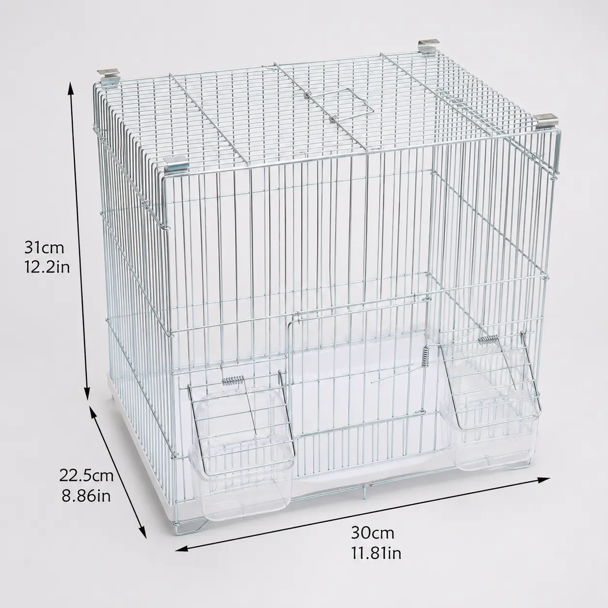 Jaula  para Cría de Aves con Malla Metálica