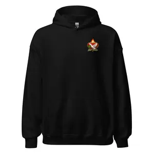 Flaming Dove Hoodie & Beanie Bundle – Sacred Connection Spiritual Streetwear Set
