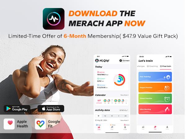 Merach Under Desk 2-in-1 Walking Pad for Home & Office,  2.25HP Low-Noise Portable 265lbs Treadmill with LED Display for Walking and Jogging, TikTokShopBlackFriday