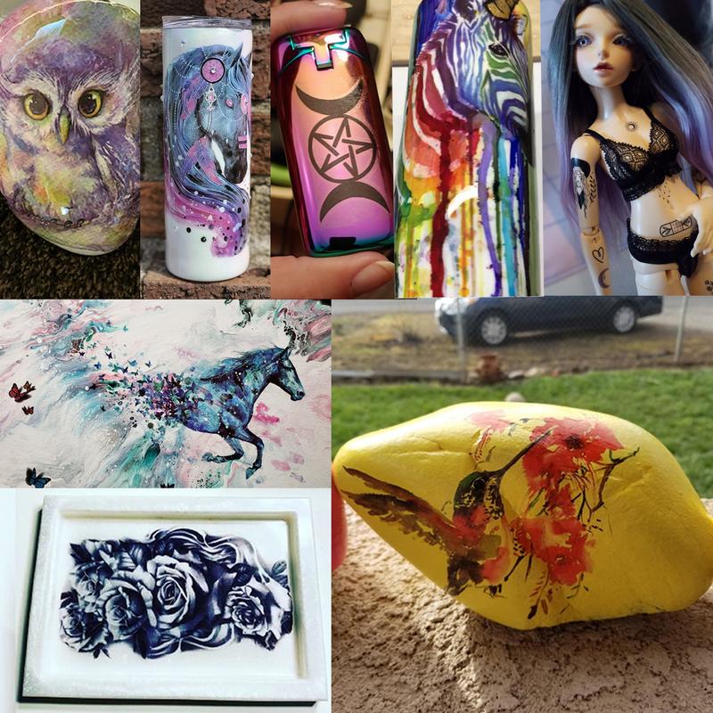 GLARYYEARS 72 Sheets Magic Bottle Temporary Tattoos for Women Adults – Galaxy Fantasy Tattoo Stickers with Crystals, Feathers & Phoenix Wings – Colorful Boho Waterproof Wear for Festival, Music Party, Beach Days