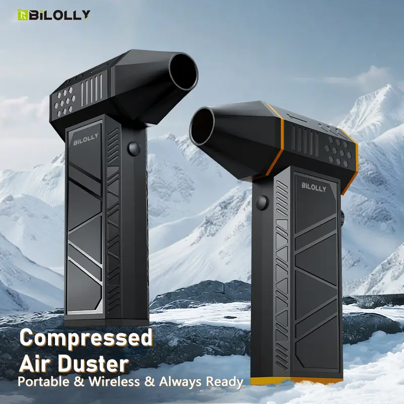 Handheld Cordless Lithium Battery Blower, Multifunctional Jet Blower, Portable Rechargeable High-Speed Electric Dust Collector for Keyboard, Computer, Car Cleaning, Indoor-Outdoor Reusable Power Tool