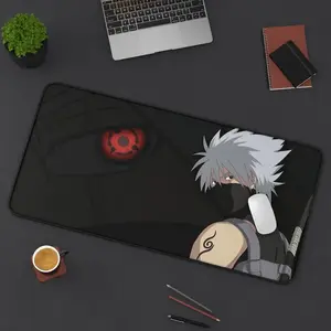 Kakashi Desk Mat, Ninja Gaming Mouse Mat, Keyboard Laptop Gaming Desk Pad, Mousepad Large, Anime Extended Deskpad