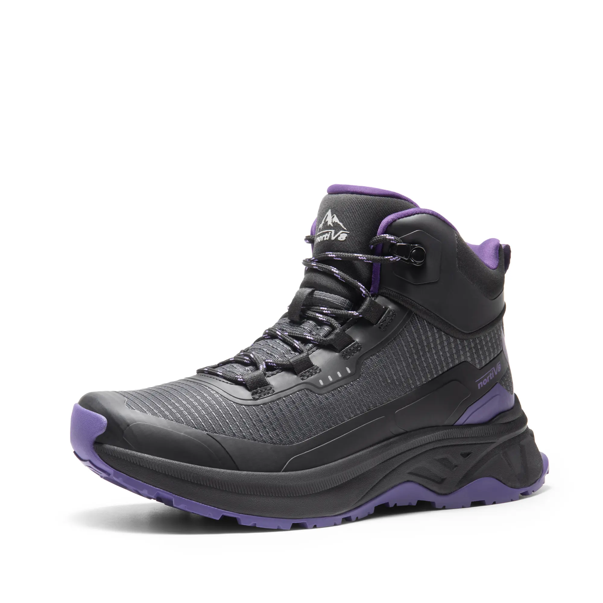 NORTIV 8 Women's Lightweight Hiking Boots - Waterproof Trekking, Casual Hiking Shoes, Outdoor Footwear with Rubber Outsole, EVA Foam Insole, Mesh Lining, Lightweight Hiking Shoes tiktokshopbacktoschool