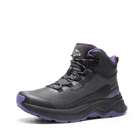 NORTIV 8 Female Lightweight Waterproof Hiking Boots - Breathable Outdoor Footwear, Color-Block Sporty Chic Lycra, Mesh Lining, Cushioned EVA Step, Rubber Sole, All Seasons, Casual Outdoor Wear, Approx. 12.3 oz per Shoe,outdoorfun