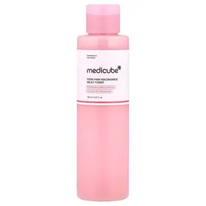 Medicube PDRN Pink Niacinamide Milky Toner, 5.07 fl oz (150 ml)