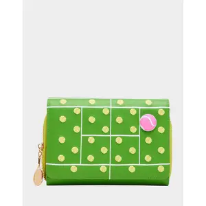Betsey Johnson NET WORTH WALLET ON CHAIN GREEN