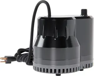 FibroPool Submersible Pool Cover Pump with 16 ft Hose 600 GPH 75-watt Motor Lightweight Compact for Spas Hot Tubs Ponds