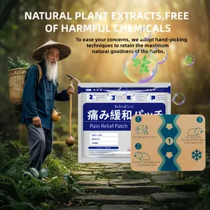 Buy 1 Get 1 Free Multi-Use Herbal Heat Patches - Natural Relief with Soothing Herbal Extracts, 7 Count, Pack, 24 Months