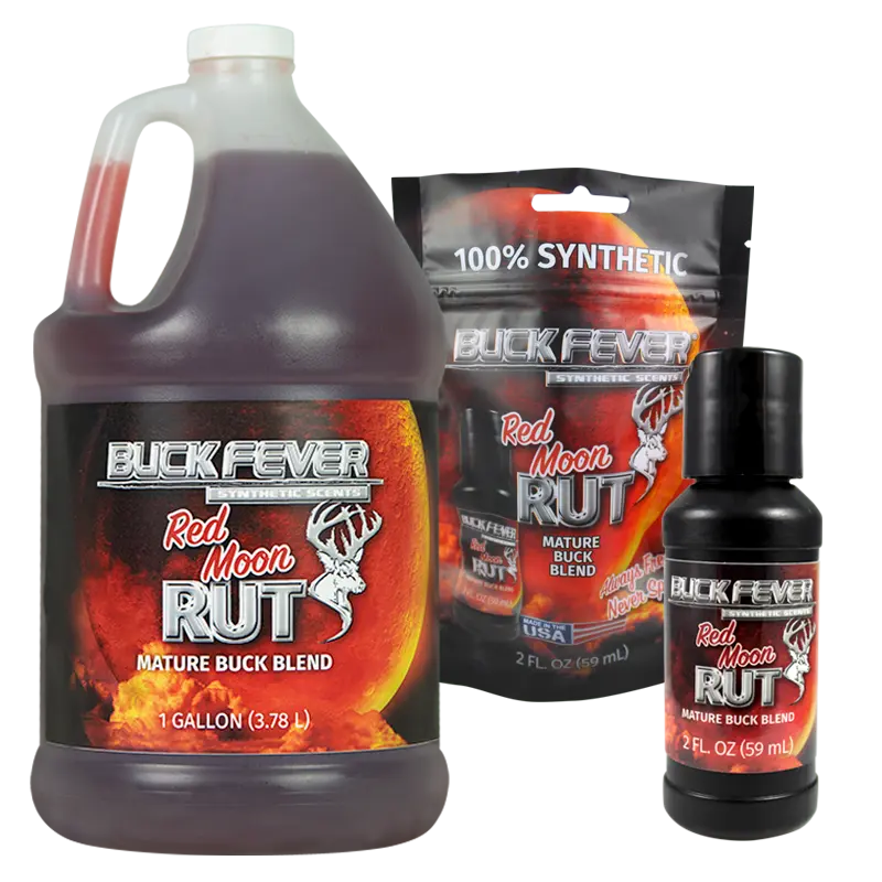 Red Moon® Synthetic Buck Scent, Liquid Mature Buck Blend for Drags During Rut, Deer Scent for Hunting & Outdoor Recreation, Biologically Impact Whitetails