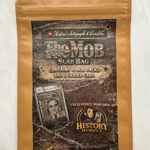Mob2 Slab Bag - contains 4 Historic Autographs Mob2 packs and 1 CGC graded Mob card!