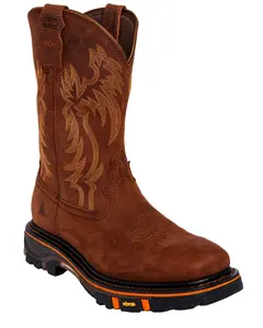 Cody James Men's 11" Decimator Western Work Boot Soft Toe - Dbp-0-A