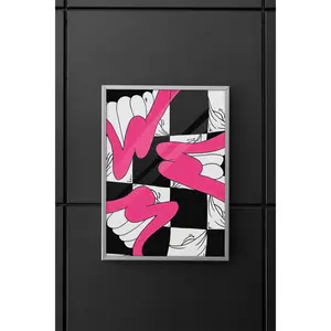 Chrome Hearts Inspired Poster Wall Decor