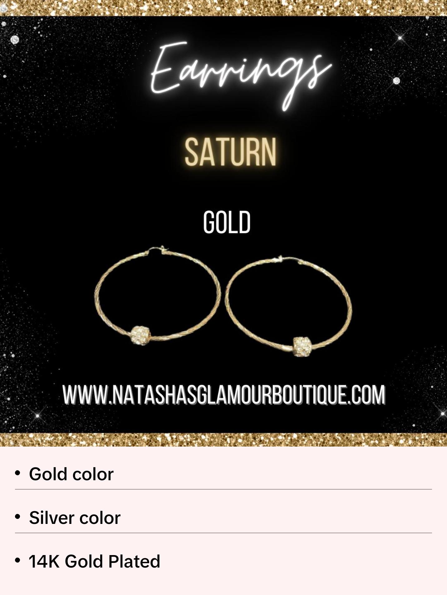 Saturn Earrings