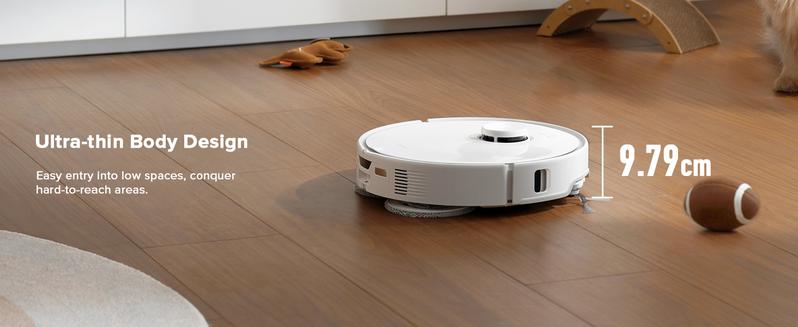 Roborock Qrevo Curv S5X Robot Vacuum and Mop, 17000Pa Suction, Zero-Tangling Design, FlexiArm Side Brush, Smart Obstacle Avoidance, Self-Washing & Drying & Emptying for Carpet, Pet Hair, Hard Floor #TikTokShopBlackFriday #TikTokShopCyberMonday