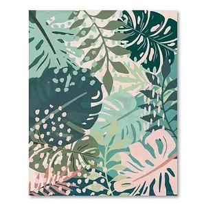 Courtside Market Island Tropics I Canvas Wall Art - 20" x 24"