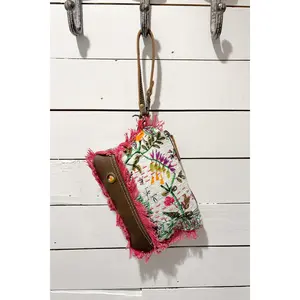 Prairie Garden Clutch Pouch