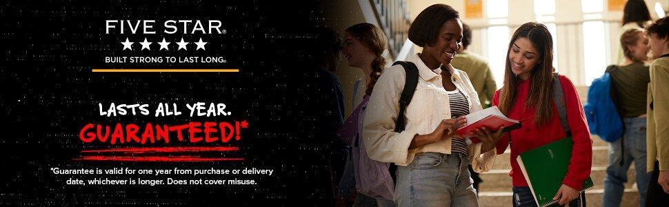 Flex Refillable Notebook + Study App, College Ruled Paper and 1-1/2 Inch TechLock Ring Binder with Pockets, Tabs and Dividers, 300 Sheet Capacity, Amethyst Purple (29324AB6)