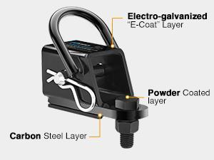 Nilight 2 Inch Rear Trailer Hitch Receiver Kit for ATV UTV Rear Bumper Tow Hook Black Hitch Cover Kit Outdoor Fishing Equipment Fishing Stuff Fishing Bundle