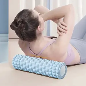 Blue Foam Rollers for Muscle Massage - Medium-Density Back Foam Roller for Back Pain Relief & Muscle Recovery in Legs & Arms
