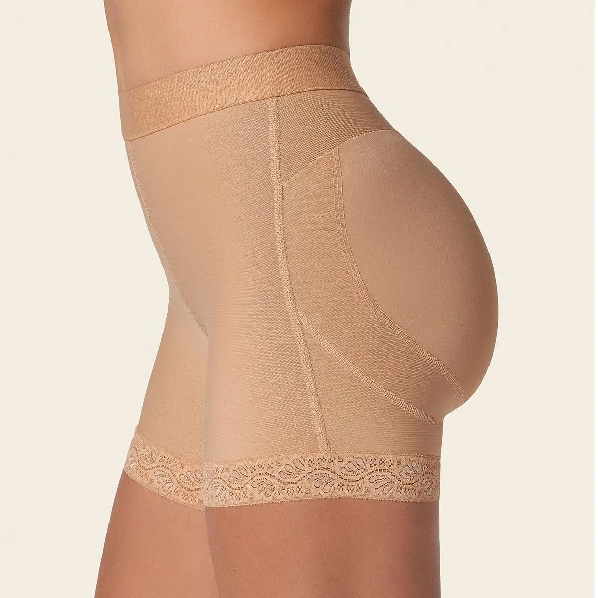 Leonisa Lift Sculpt | Mid-Rise Sculpting Butt Lifter Shaper Short with Firm Compression Shapewear