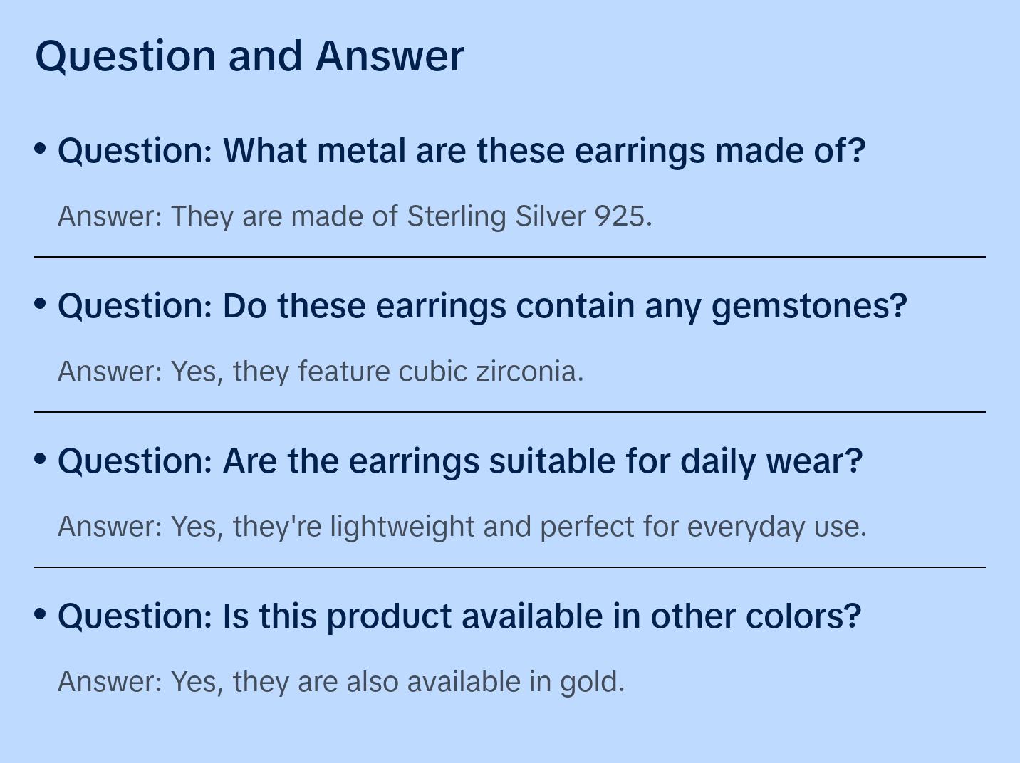 Safety Pin Turquoise earrings Link Drop Earrings Sterling Silver 925  huggie