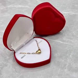 Heart Shape Pendant Magnetic Necklace for Women Dainty Fashion Choker Necklace Jewelry love Party Valentine's Day Gift