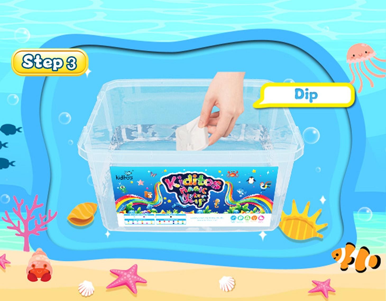 Kiditos Magic Water Elf Toy Kit with Magic Gels and Shaping Molds – Spark Creativity, Perfect for Holiday Presents, Birthday Surprises, Party Tokens, and Engaging Family STEM Activities.