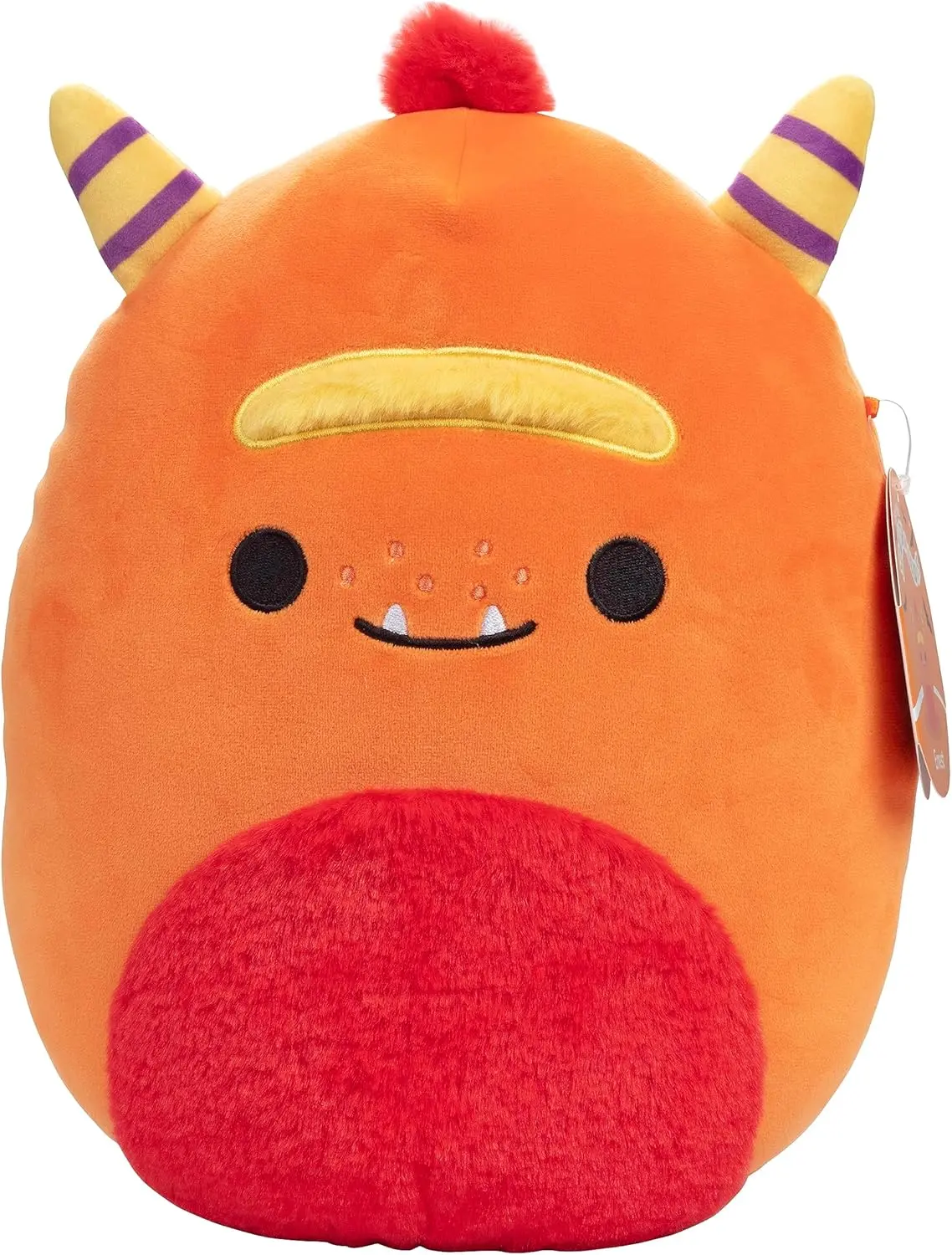 Squishmallows Original 10-Inch Ernest The Monster - Official Jazwares Plush - Collectible Soft & Squishy Monster Stuffed Animal Toy - Add to Your Squad - Gift for Kids, Girls & Boys