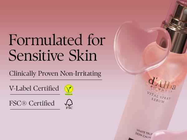 [OFFICIAL d'Alba] White Truffle Vital Spray Serum - Calming Skincare Facial Spray - Refreshing and Hydrating Mist Spray for Face (3.38 fl oz)