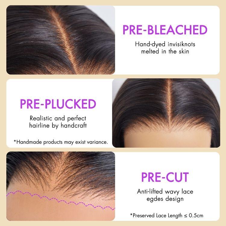 【LIVE】Luvme Exclusive Sale | PreMax Wigs | Super Natural Hairline Silky Straight Glueless 13x4 Frontal Lace Wig Human Hair Pre-Cut Lace Black Friday Sale — Save Big Now!