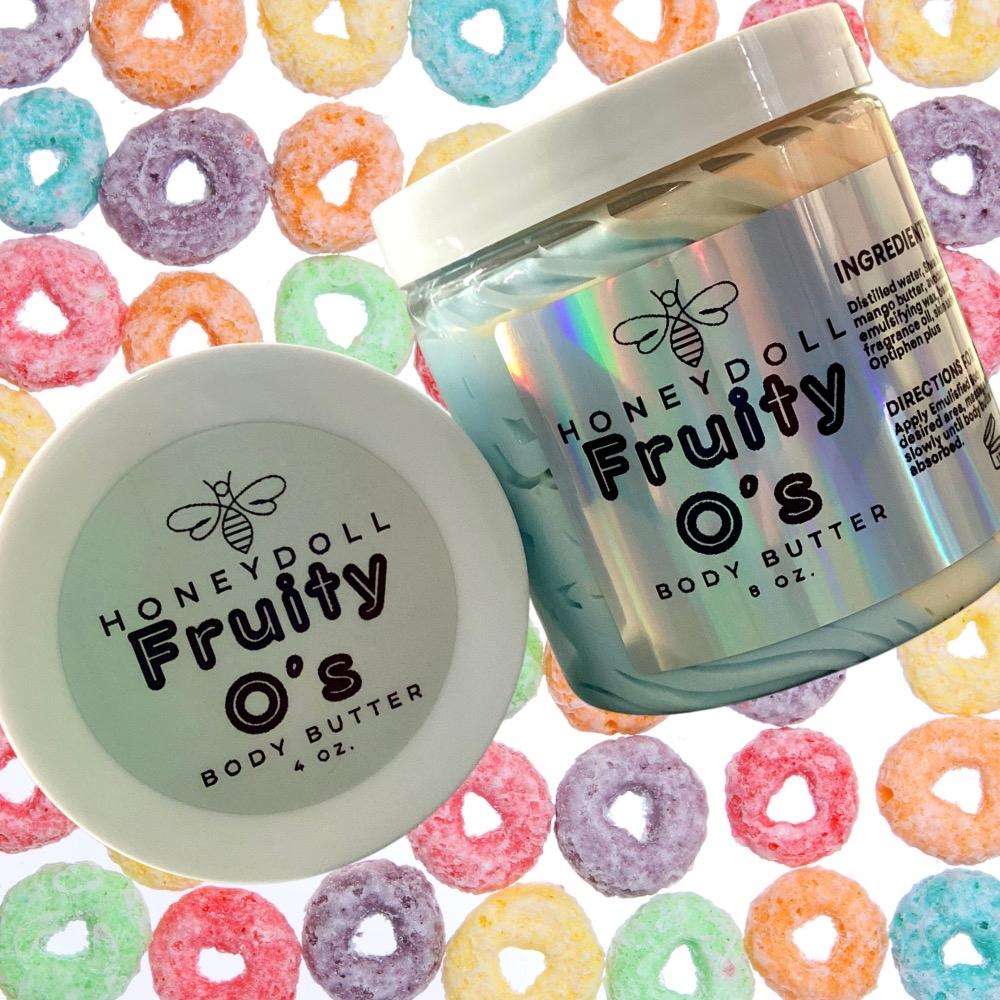 Honeydoll New Crushed Paradise Body Butter - Pineapple Upside Down Cake - Fruity O’s - Unicorn Fairy - Choose Your Scent - Body Butter, 8 oz - Blend
