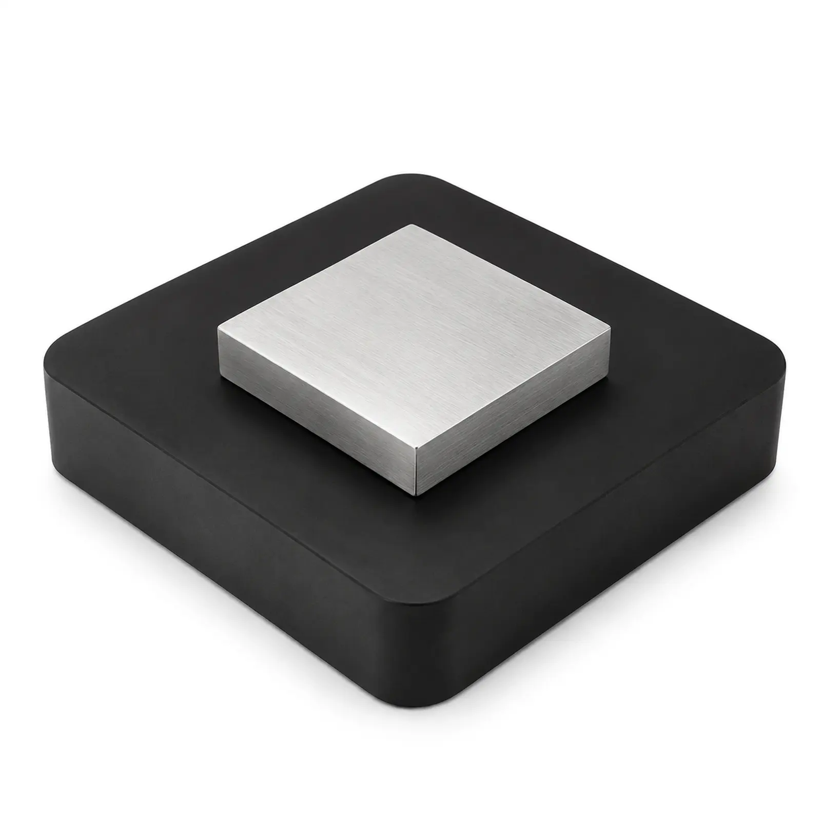 Jewelry Bench Block Set, Square Rubber Pad with Iron Anvil Block for Metal Stamping, Flatting, Jewelry Making and Repair