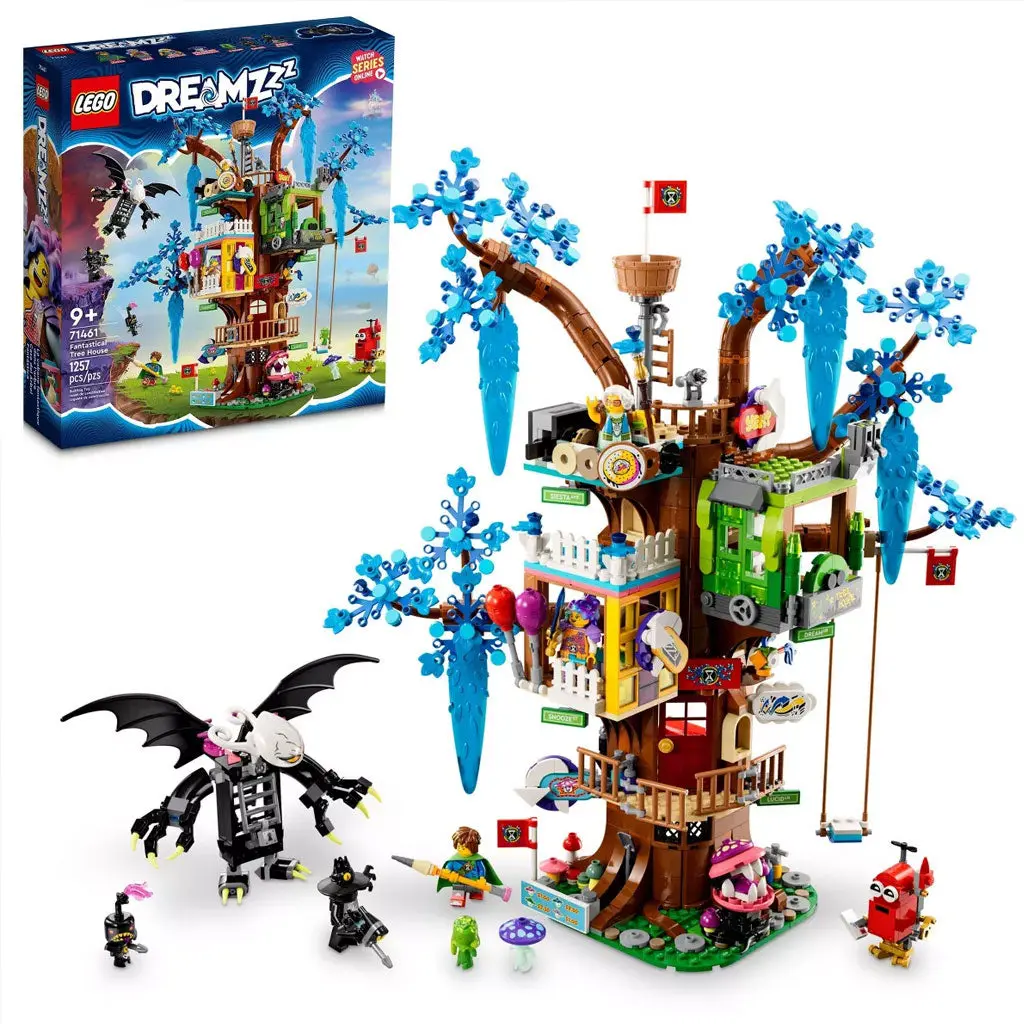 LEGO DREAMZzzz Fantastical Tree House Building Set (71461) – Creative Interlocking Buildable Blocks Kit, DIY Brick Kit for Kids