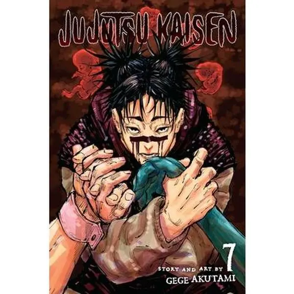 Jujutsu Kaisen Vol. 7: The Origin of Obedience - Story and Art by Gege Akutami, English Paperback Manga Novel, Comics & Manga Book, 0.4 Lbs