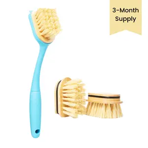 Do The Dishes Kit - Brush + 3-Month Refill Supply