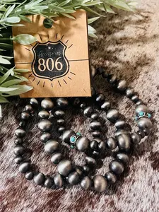 Western Pearl Bead Bracelet Set