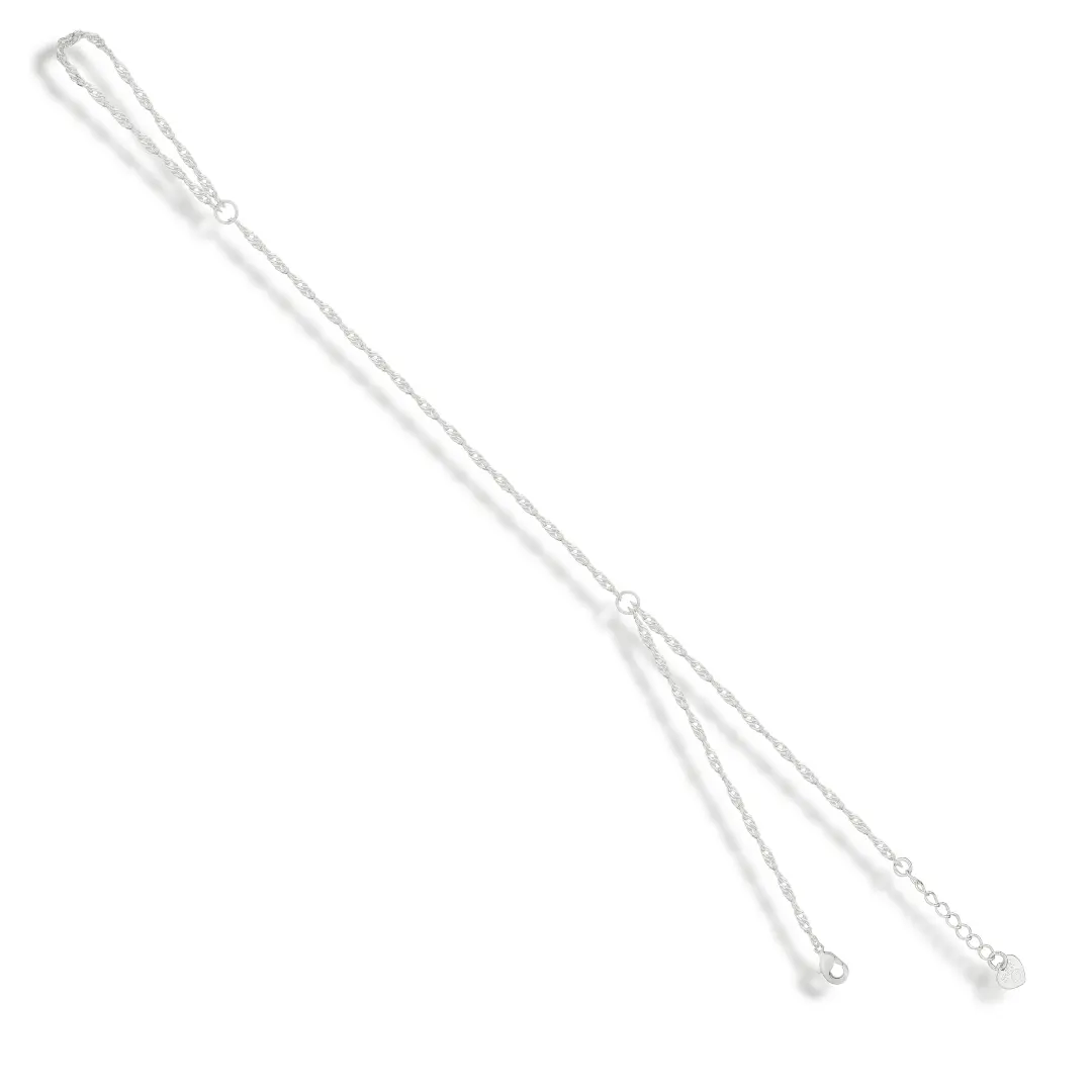 Silver, That Girl Hand Chain