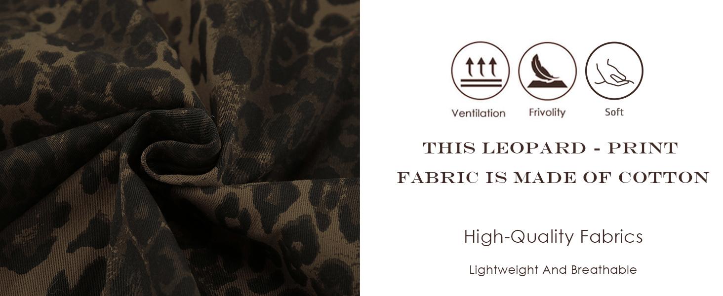 utcoco Womens Fashion Leopard Print Casual Jackets Button Down Shacket Outerwear Fall Outfits for Women 2026 SpringStatements