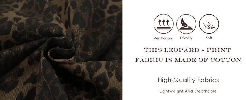 utcoco Womens Fashion Leopard Print Casual Jackets Button Down Shacket Outerwear Fall Outfits for Women 2026