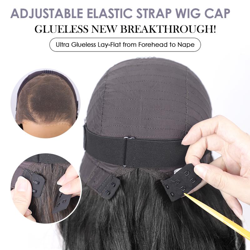 Pizazz Hair 280% Density Side Part Redy To Go Glueless Wig 8x5 Pre Styled Body Wave Wig Pre Cut Pre Bleached Pre -Everything Lace Front Wig for Women