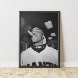 Vintage Baseball Poster, Baseball Print, Baseball Wall Art Poster , Product without frame