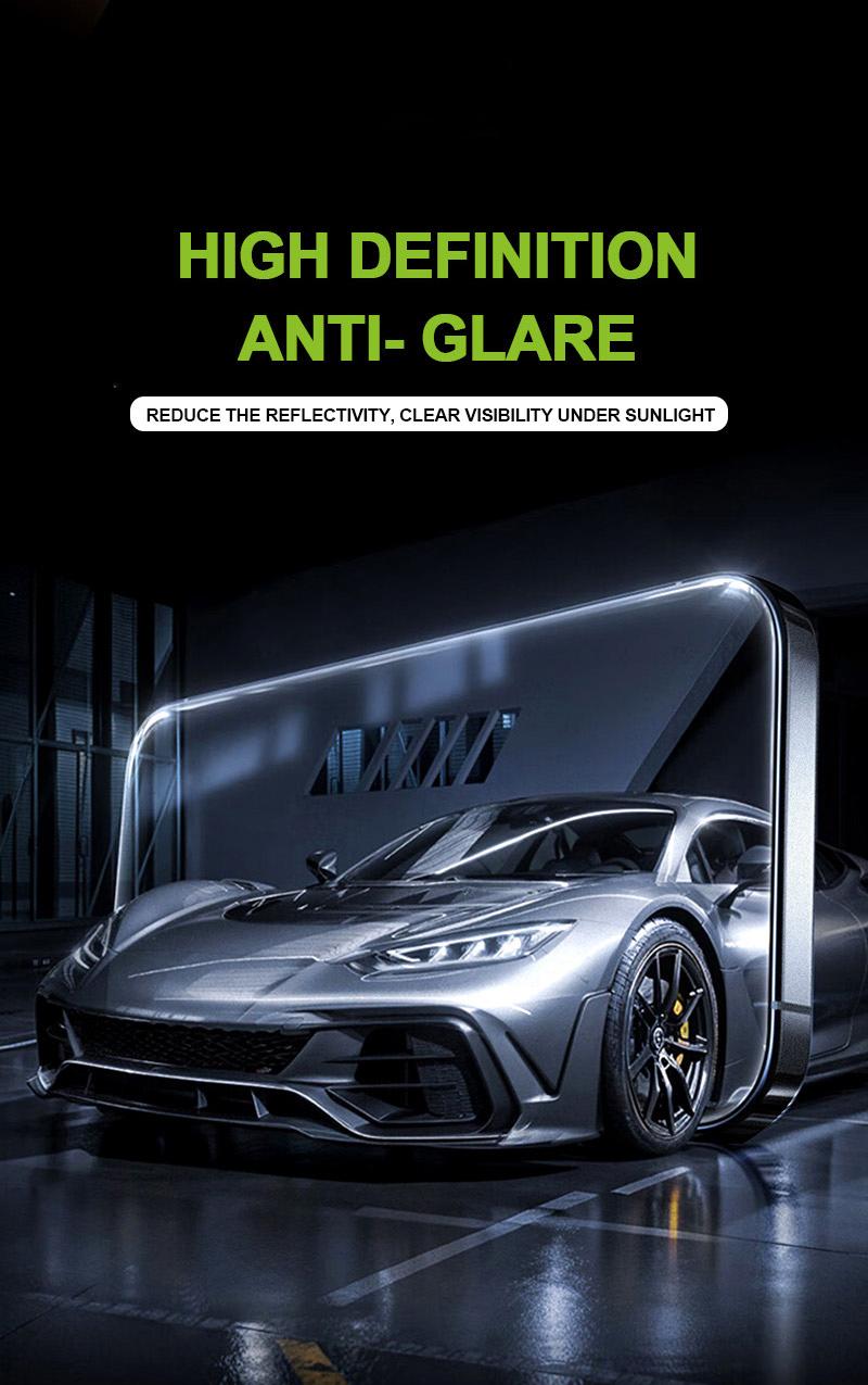 Screen Protector Compatible with iPhone 17 /iPhone 17Pro/iPhone 16 Pro/iPhone 13, Tempered Glass [9H+ Hardness] [Military-Grade Drop Protection] [Sensitive Touch] [Easy Installation Frame] [HD Clear]