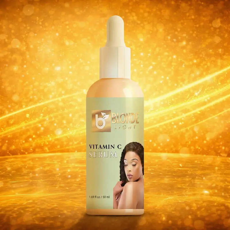 Blondelight Vitamin C Boosting Renewed Serum - Gentle Brightening Centella Unscented Hyaluronic Skincare Serum for Sensitive Skin, Daily Soothing Formula, Hydrates, Removes Dark Spots, Evens Skin Tone, Boosts Moisture