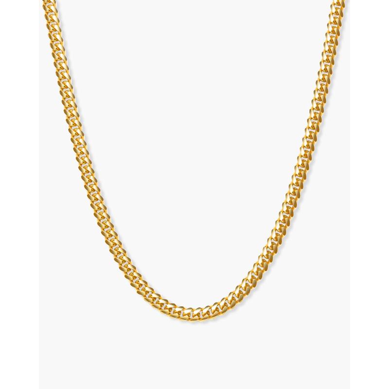 JAXXON Youth Cuban Link Chain 3mm - Gold - Waterproof - Box Clasp