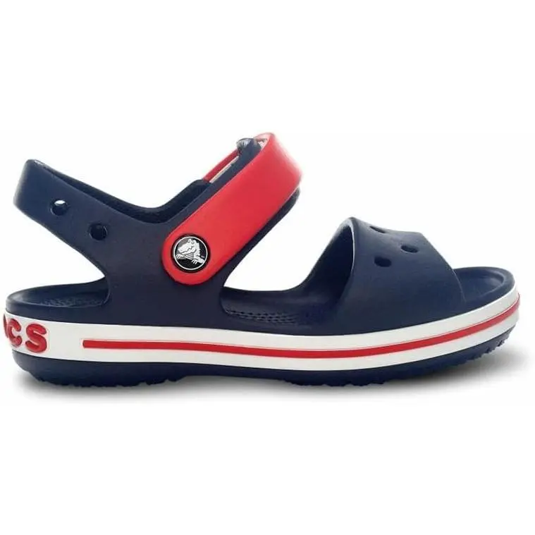 Crocs Kids Crocband Sandal - Navy/Red 12856-485